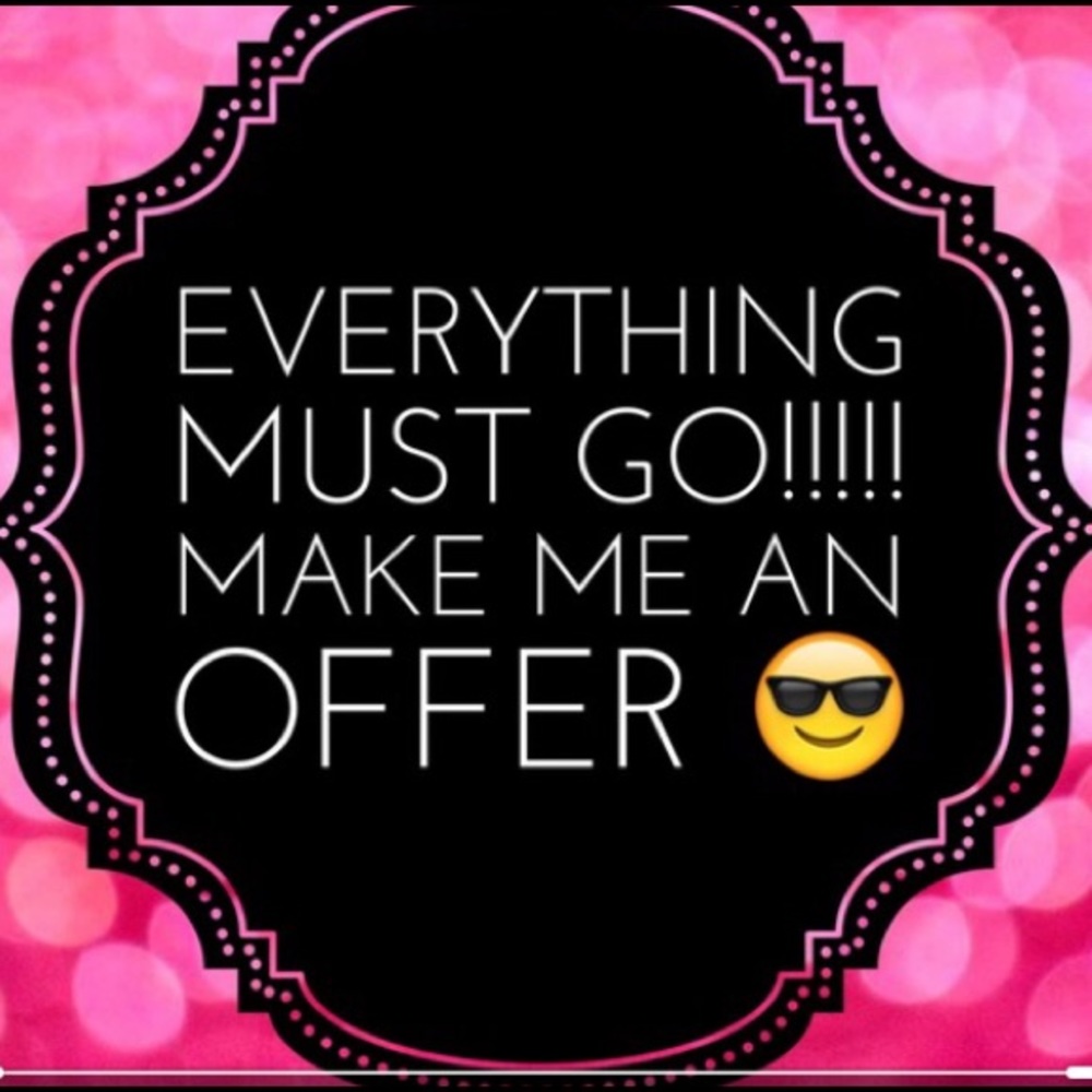 Everything must go